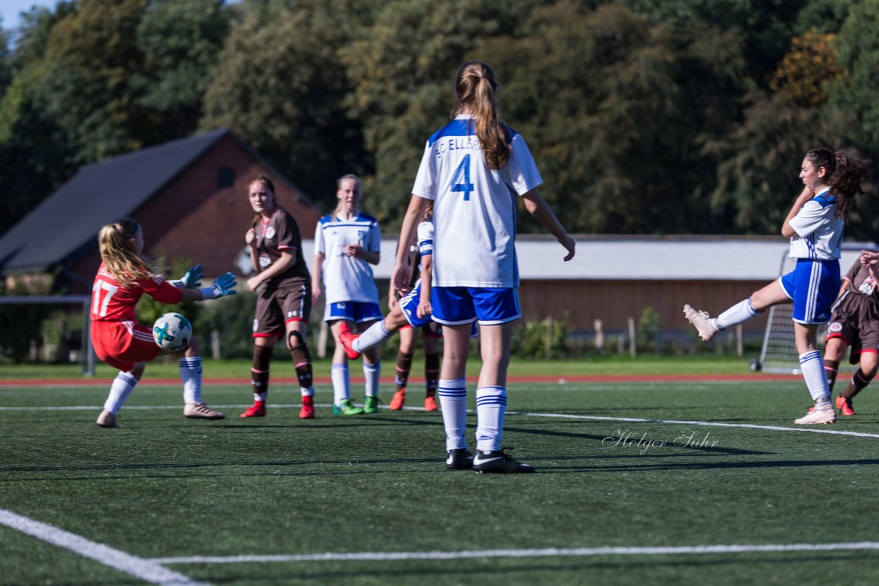 Bild 218 - B-Juniorinnen Ellerau - St.Pauli : Ergebnis: 1:5